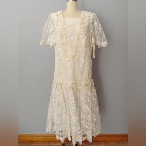 VINTAGE Gilberti cocktail dress - Picture 1 of 8